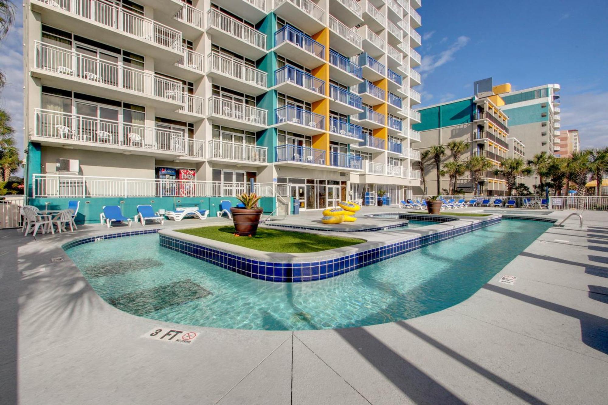 מירטל ביץ' Hosteeva Stunning Atlantica Resort Condo W Ocean-Front Views And Pools מראה חיצוני תמונה