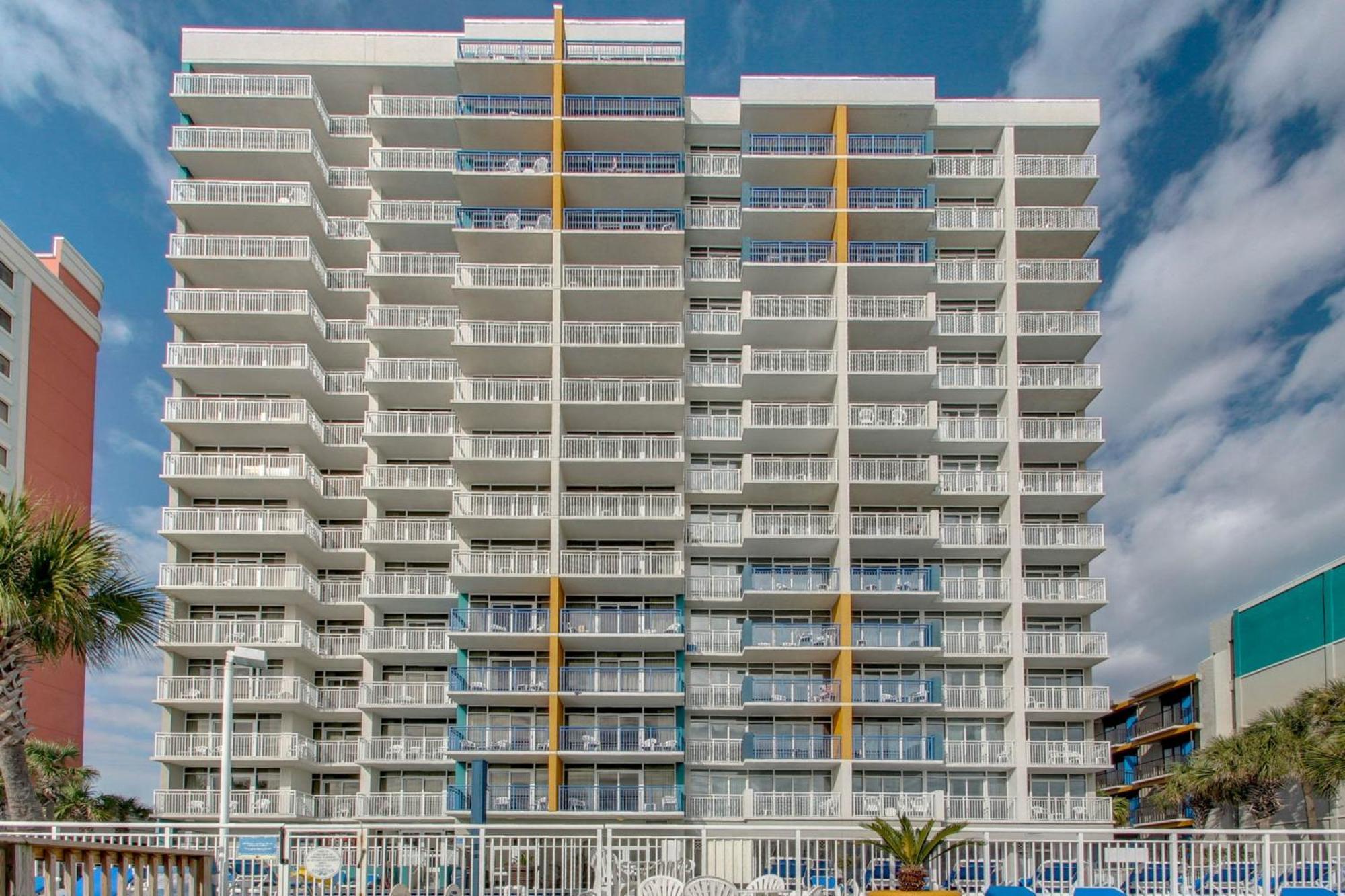 מירטל ביץ' Hosteeva Stunning Atlantica Resort Condo W Ocean-Front Views And Pools מראה חיצוני תמונה