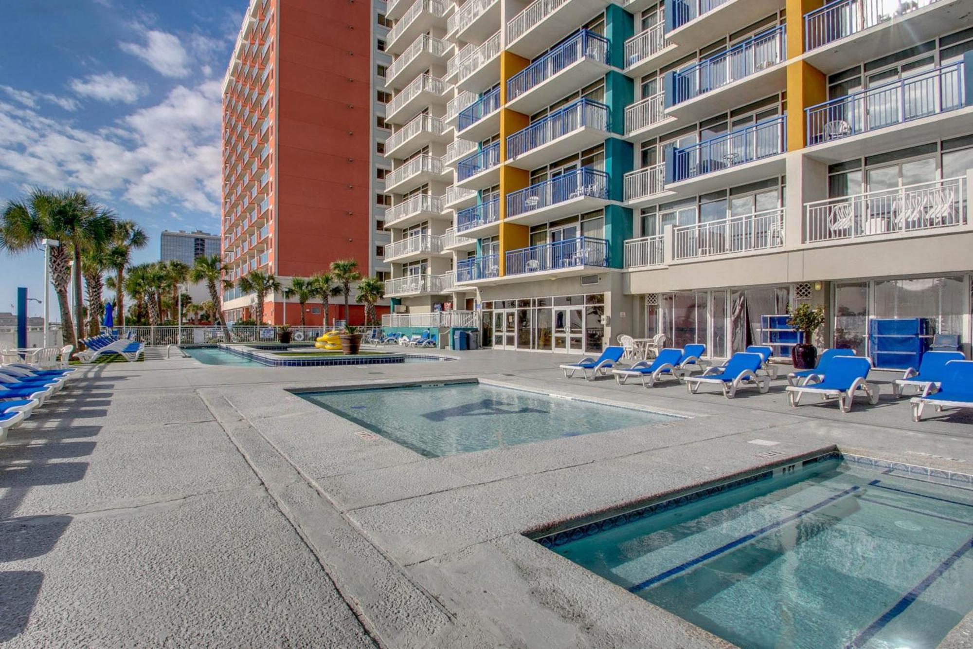 מירטל ביץ' Hosteeva Stunning Atlantica Resort Condo W Ocean-Front Views And Pools מראה חיצוני תמונה